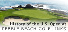 US Open History at Pebble Beach Golf Links